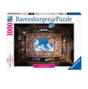1000 pc Puzzle - Courtyard Palazzo Pubblico Siena
