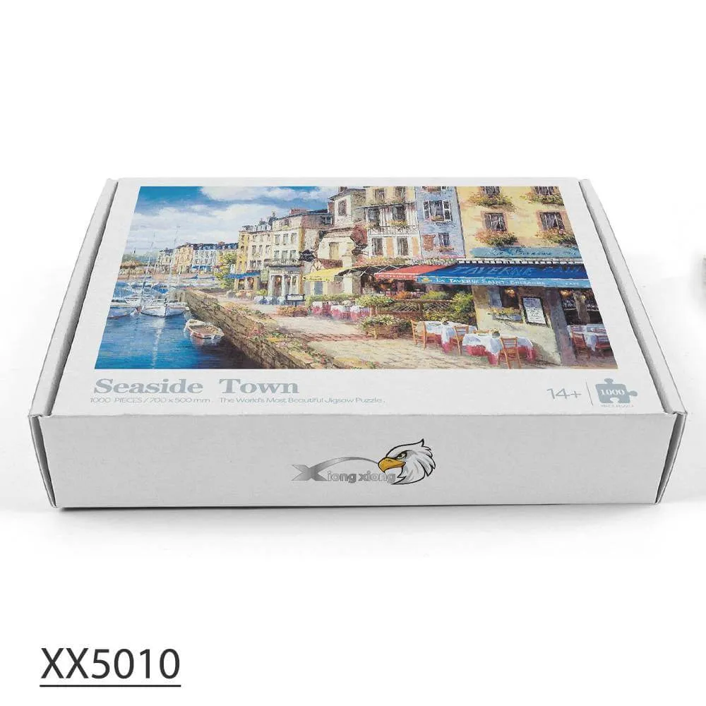 1000-Pc Seaside Town Puzzle Experience | KidsToyLover