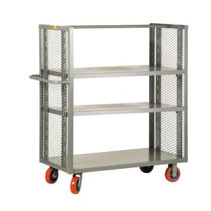 2-Sided Adjustable Shelf Truck (3 Shelves)