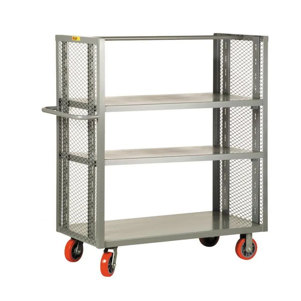 2-Sided Adjustable Shelf Truck (3 Shelves)
