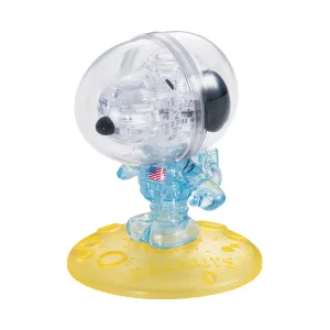 3D Crystal Puzzle - Peanuts Astronaut Snoopy: 35 pcs