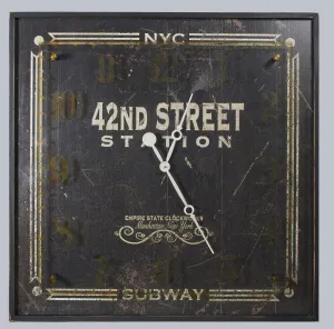 42nd Street Station Subway Clock
