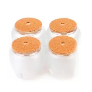 8 Piece Silicone Floor Protector Pads for Furniture