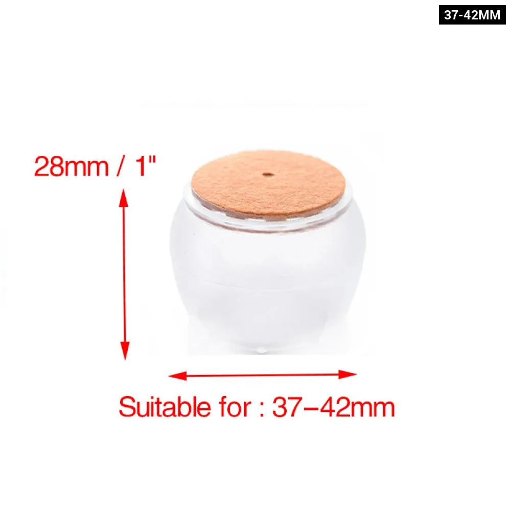 8 Piece Silicone Floor Protector Pads for Furniture
