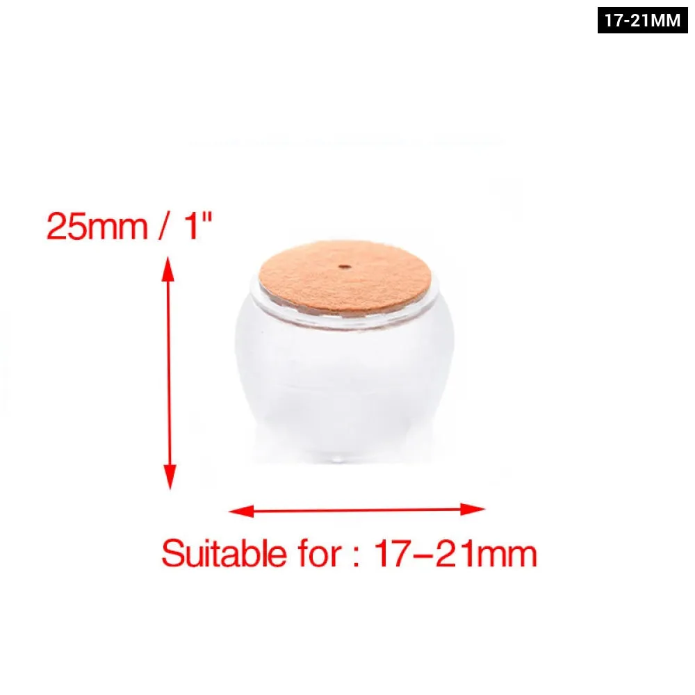 8 Piece Silicone Floor Protector Pads for Furniture