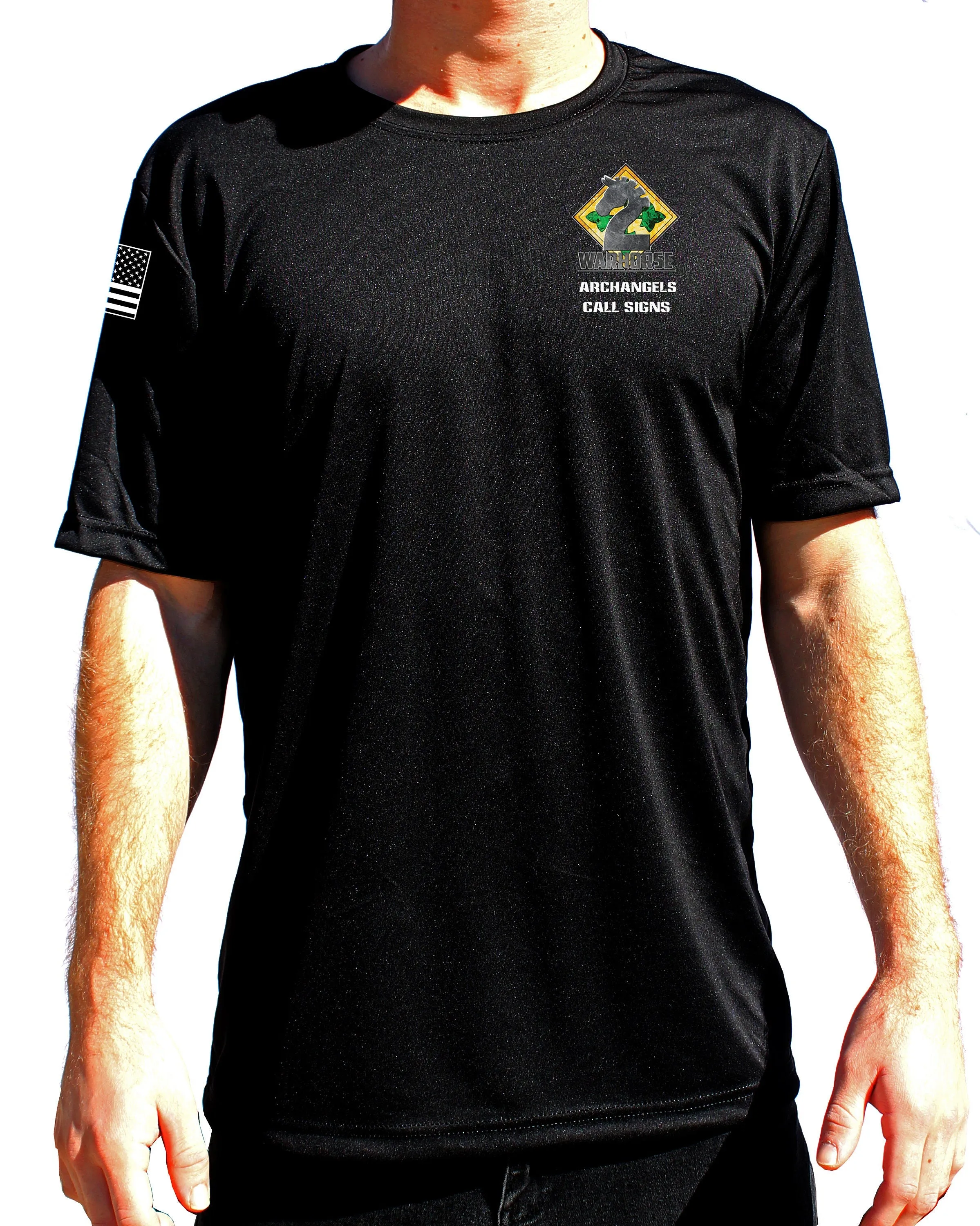 A CO Black Unisex Athletic PT Shirt. This shirt is approved for PT. ** No Free Shipping- Please Read Description Below**
