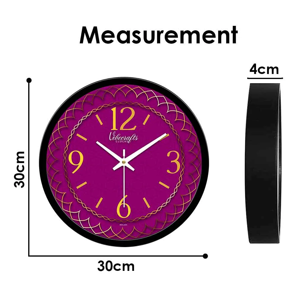 Abstract color Design Printed Wall Clock