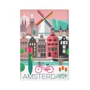 AMSTERDAM REFRIGERATOR MAGNET