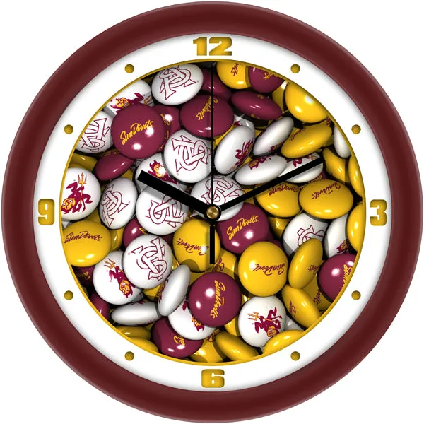 Arizona State Sun Devils Wall Clock - Candy