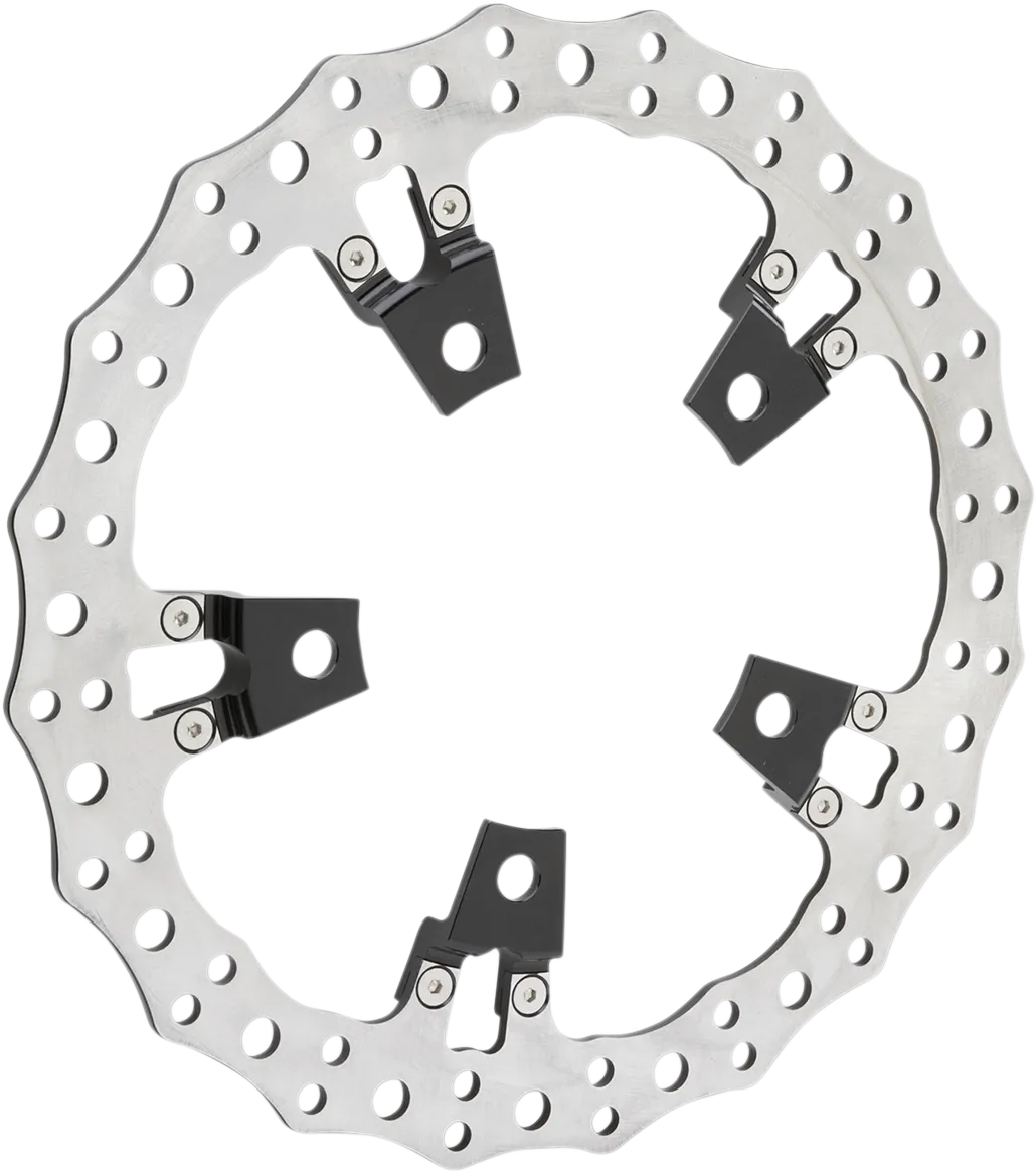 ARLEN NESS Jagged Left Brake Rotor - Touring - 14" 02-950