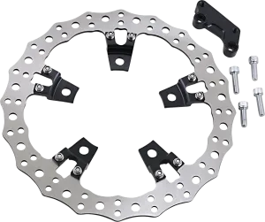 ARLEN NESS Jagged Left Brake Rotor - Touring - 14" 02-950