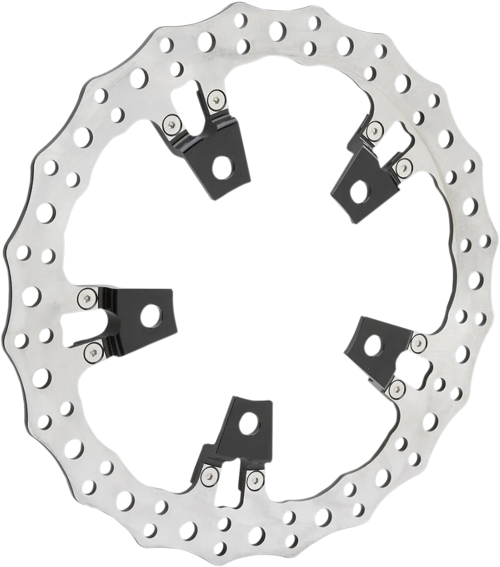 ARLEN NESS Jagged Left Brake Rotor - Touring - 14" 02-950