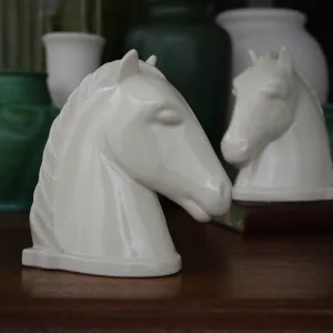 Art Deco Horsehead Bookends