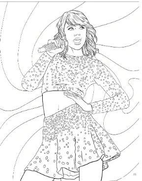 Arts and Crafts |Taylor Swift Coloring & Activity Book| Wellspring