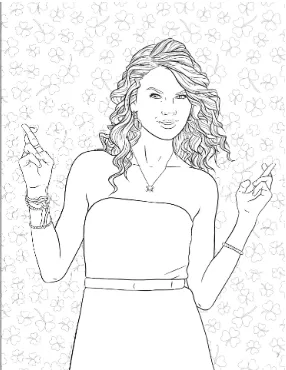 Arts and Crafts |Taylor Swift Coloring & Activity Book| Wellspring