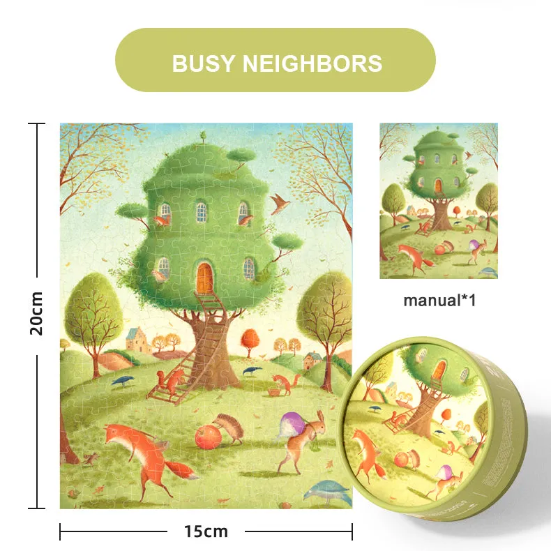 Arts Puzzle Wild Artist: Busy Neighbours [ 216P ]