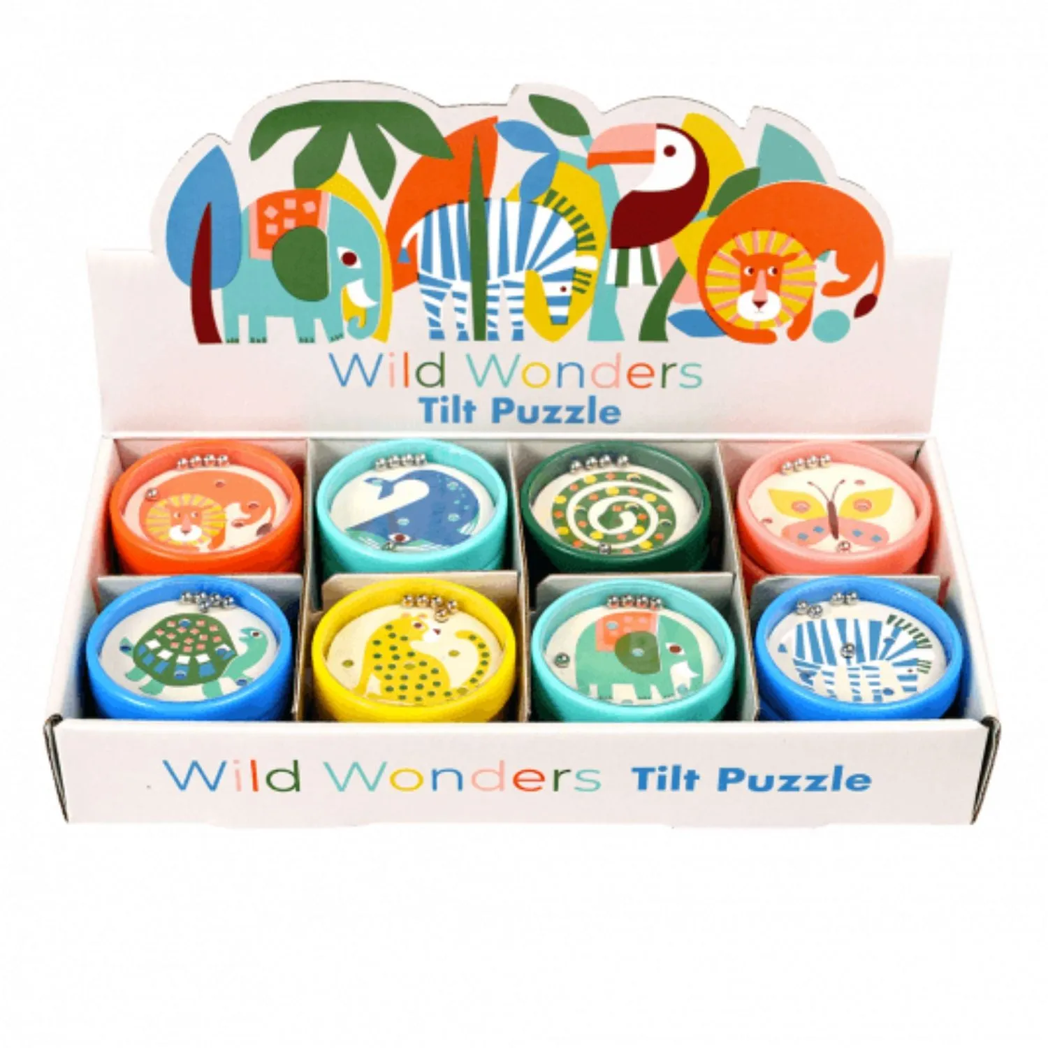 Assorted Wild Wonders Tilt Puzzles