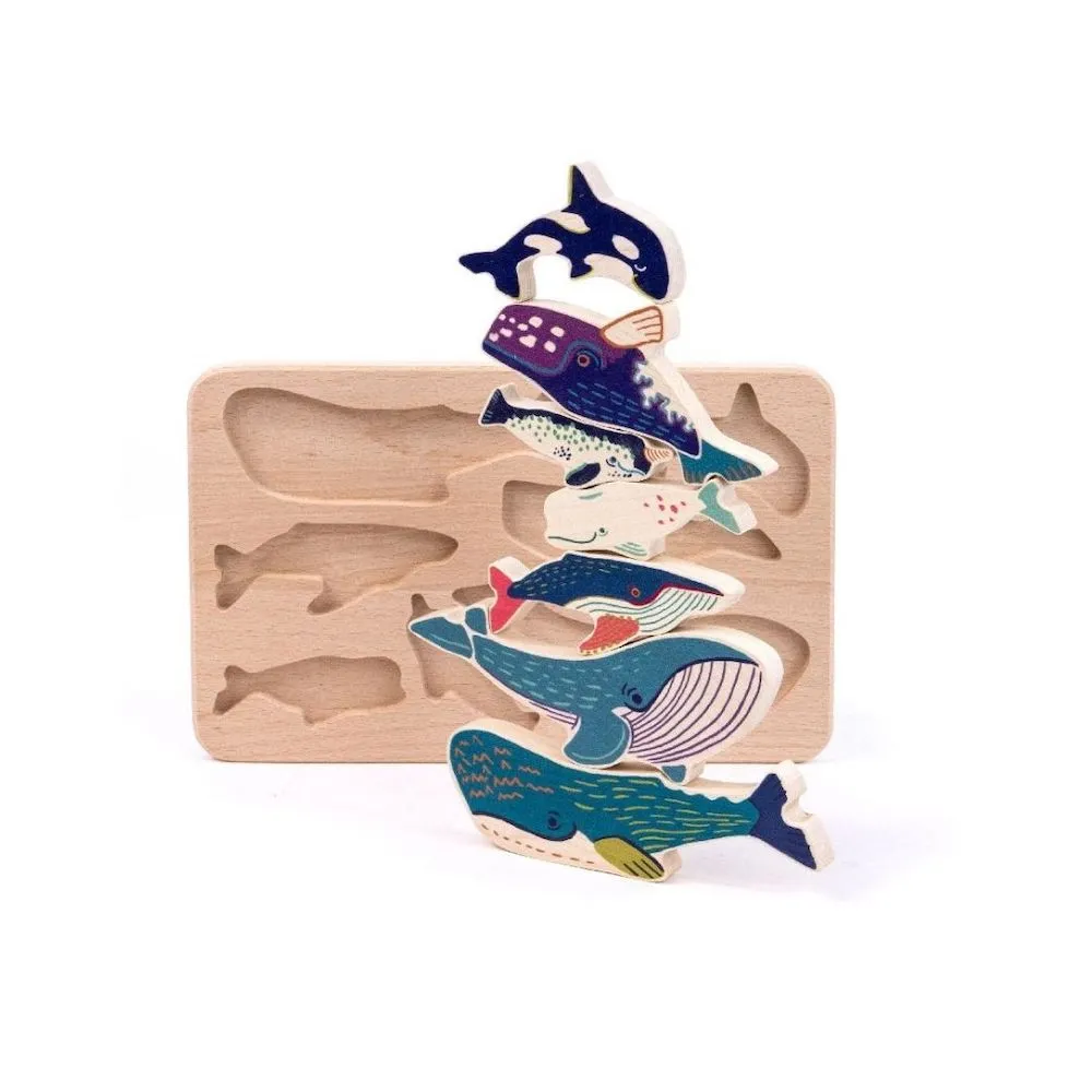 Bajo Whale Family Board