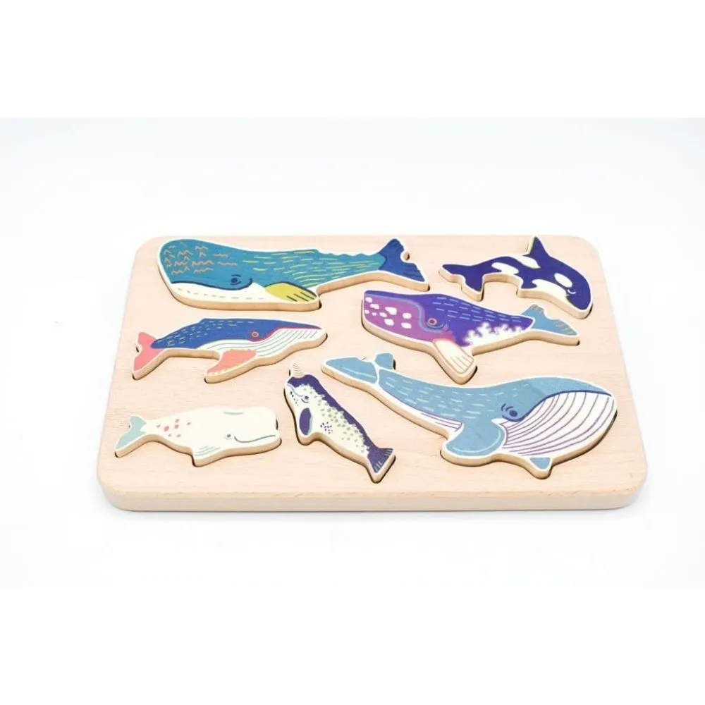 Bajo Whale Family Board