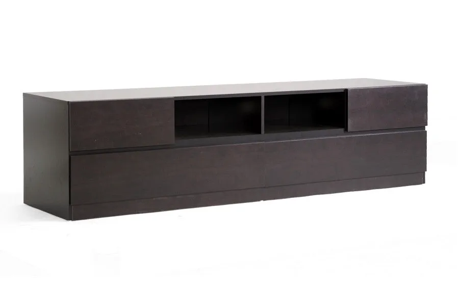 Baxton Studio Lovato Dark brown TV Stand
