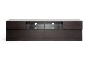 Baxton Studio Lovato Dark brown TV Stand