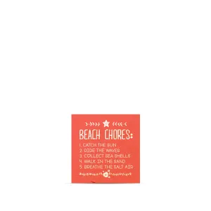 Beach Chores Magnet