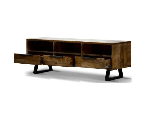 Begonia ETU Entertainment TV Unit 150cm 3 Drawer Mango Wood Unique Furniture
