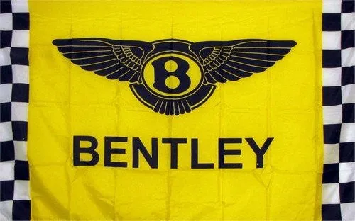 Bentley Checkered Logo Auto Dealer Banner Flag Sign