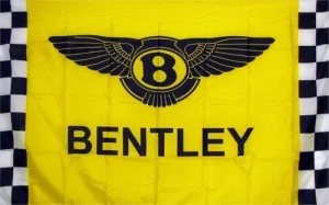Bentley Checkered Logo Auto Dealer Banner Flag Sign