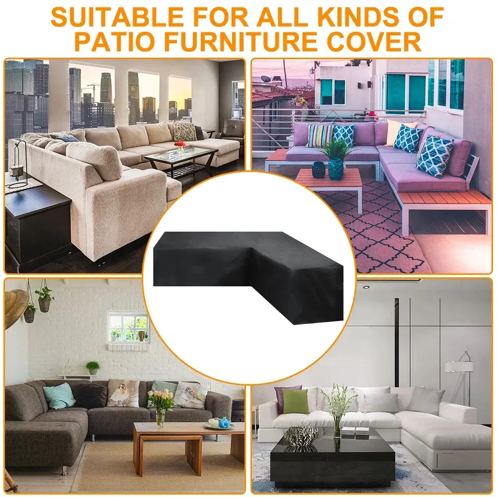 Best Garden l Shape Furniture Cover All Purpose Covers Garden Furniture Set
