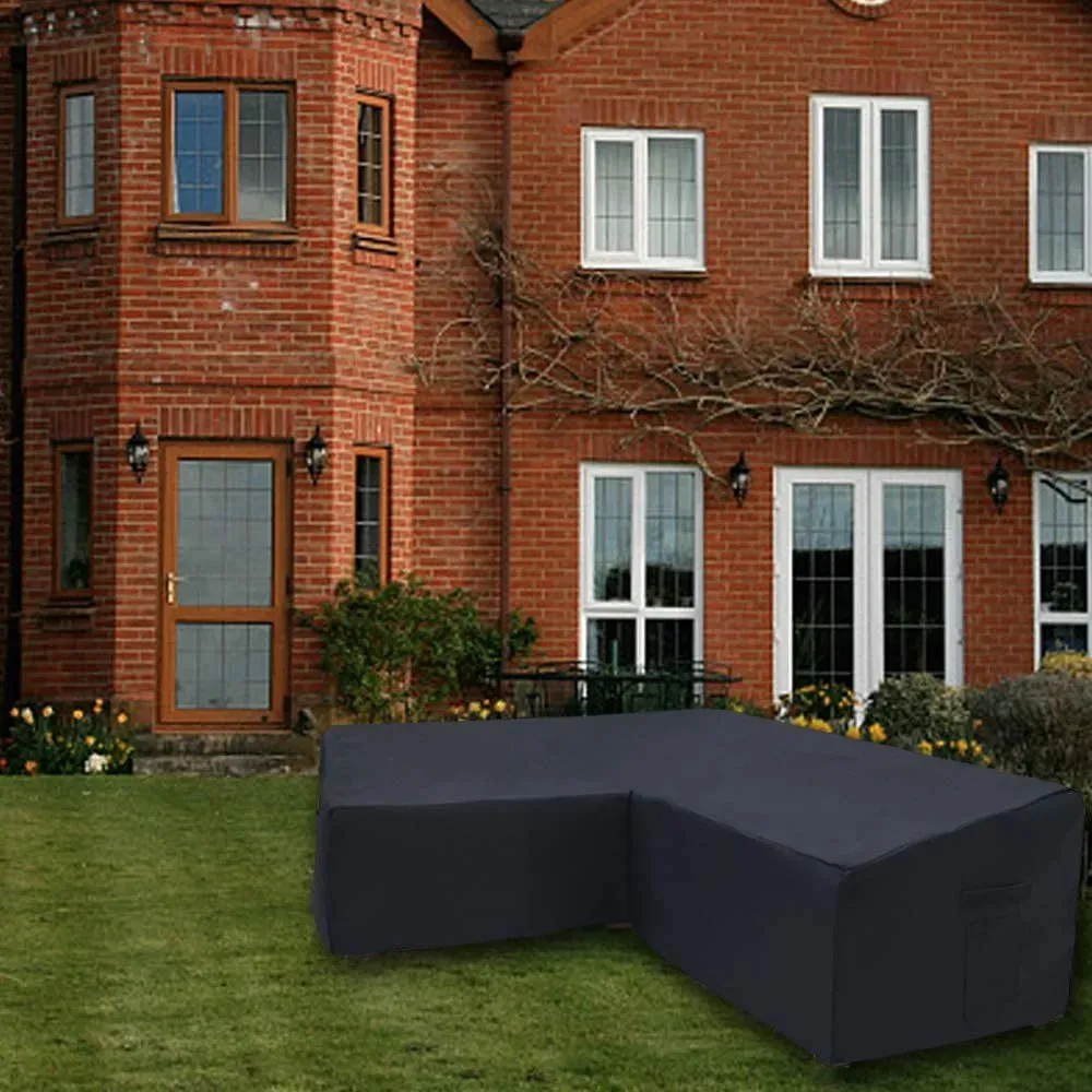Best Garden l Shape Furniture Cover All Purpose Covers Garden Furniture Set