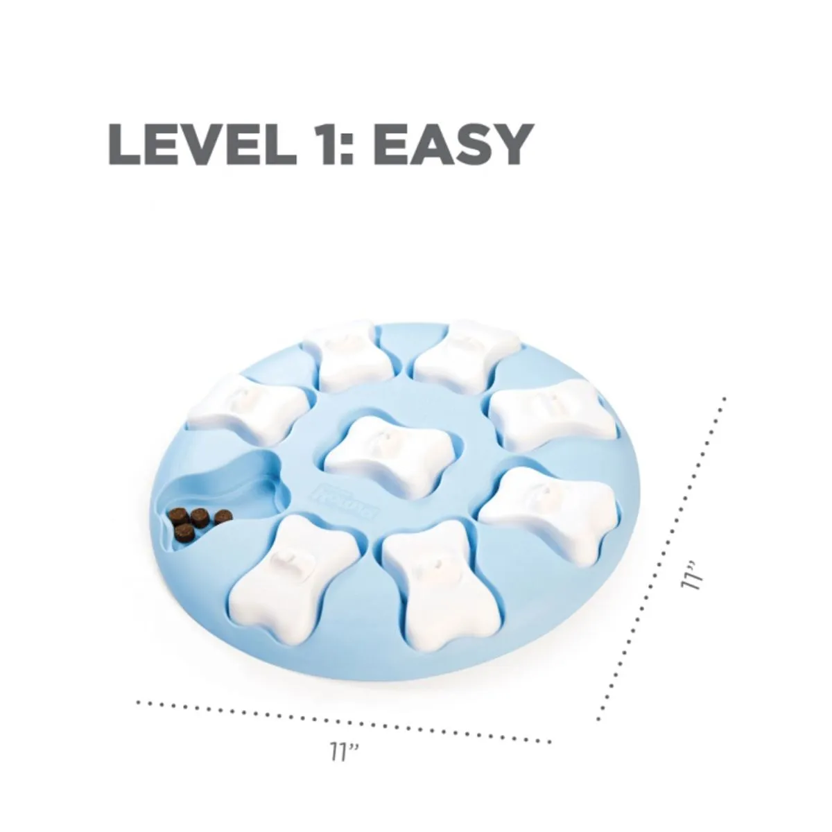 Blue Smart Puzzle Game Doy Toy - Easy