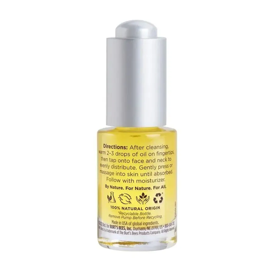 Burt's Bees Facial Oil with Rosehip Seed Extract 0.51 fl. oz. Oil