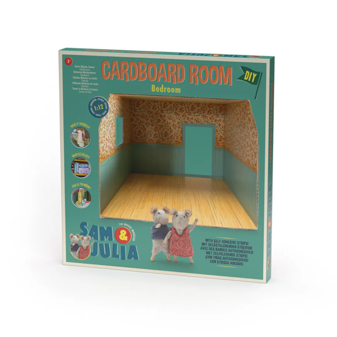 Cardboard Room Master Bed
