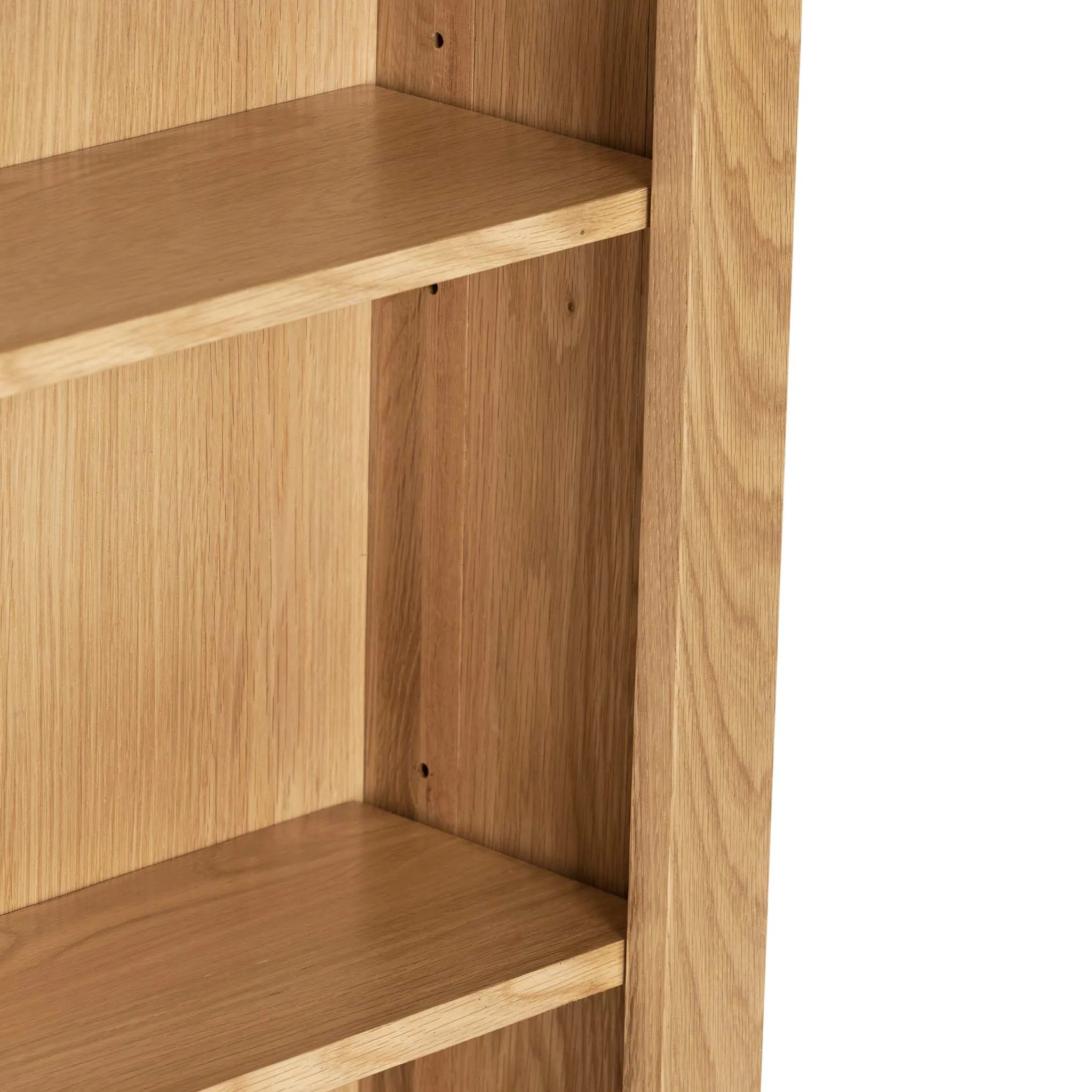 Charlestown Oak Bookcase with 5 Shelves