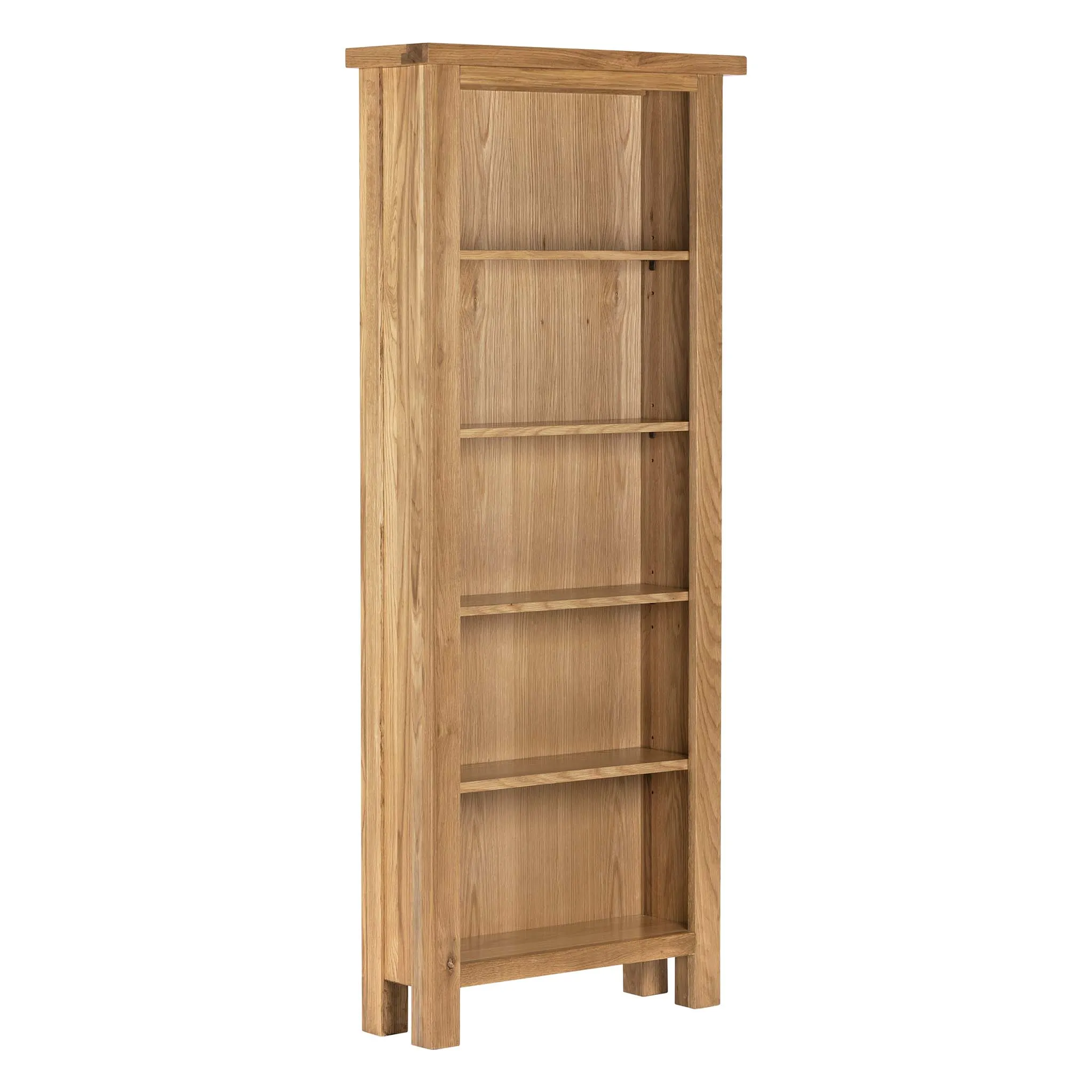 Charlestown Oak Bookcase with 5 Shelves