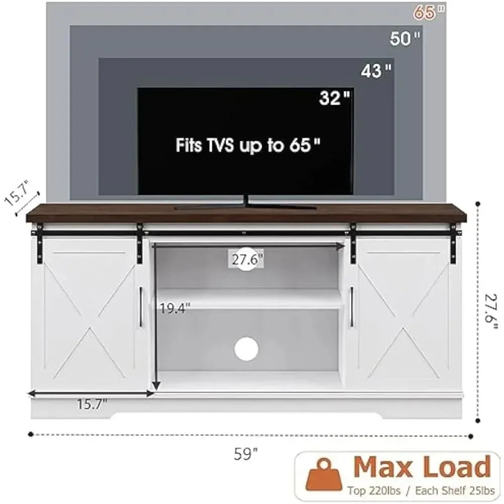 Chesterfield Farmhouse Style TV Stand