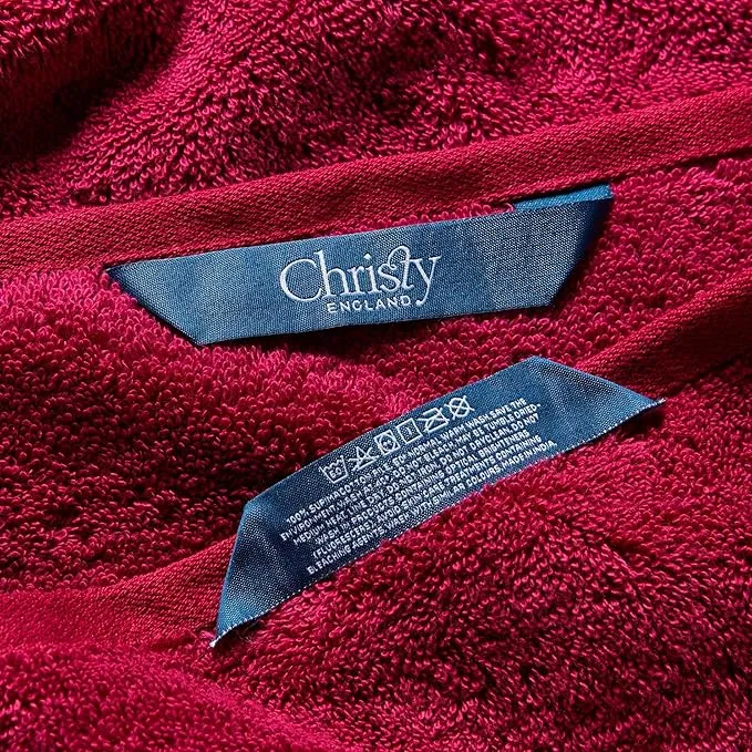 Christy Signum Bath Sheet Rouge