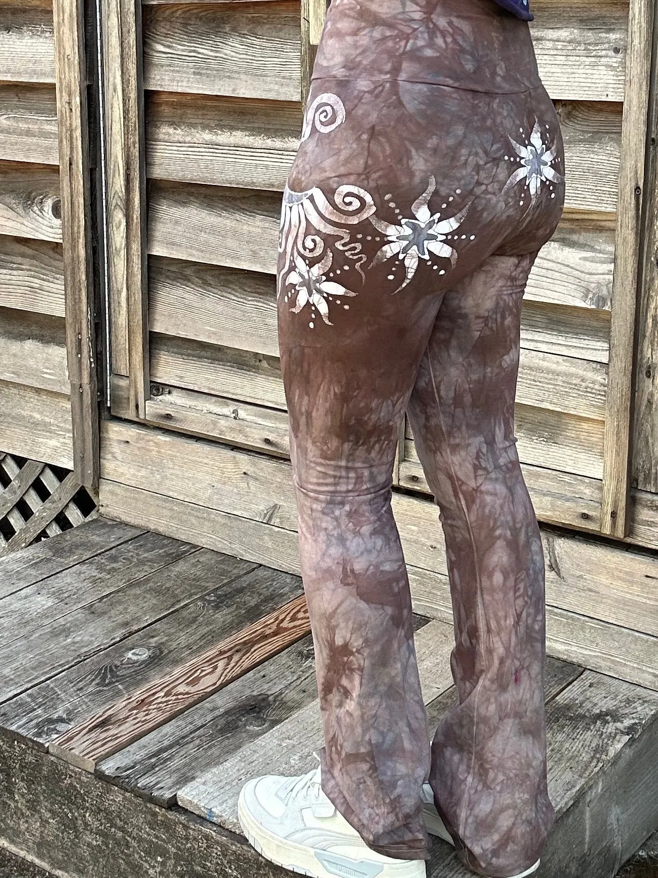Cinnamon Moon Batik Yoga Pants