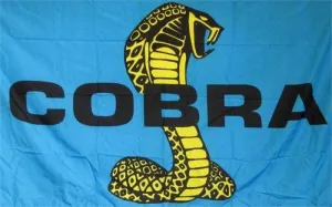Cobra Logo Auto Dealer Banner Flag Sign