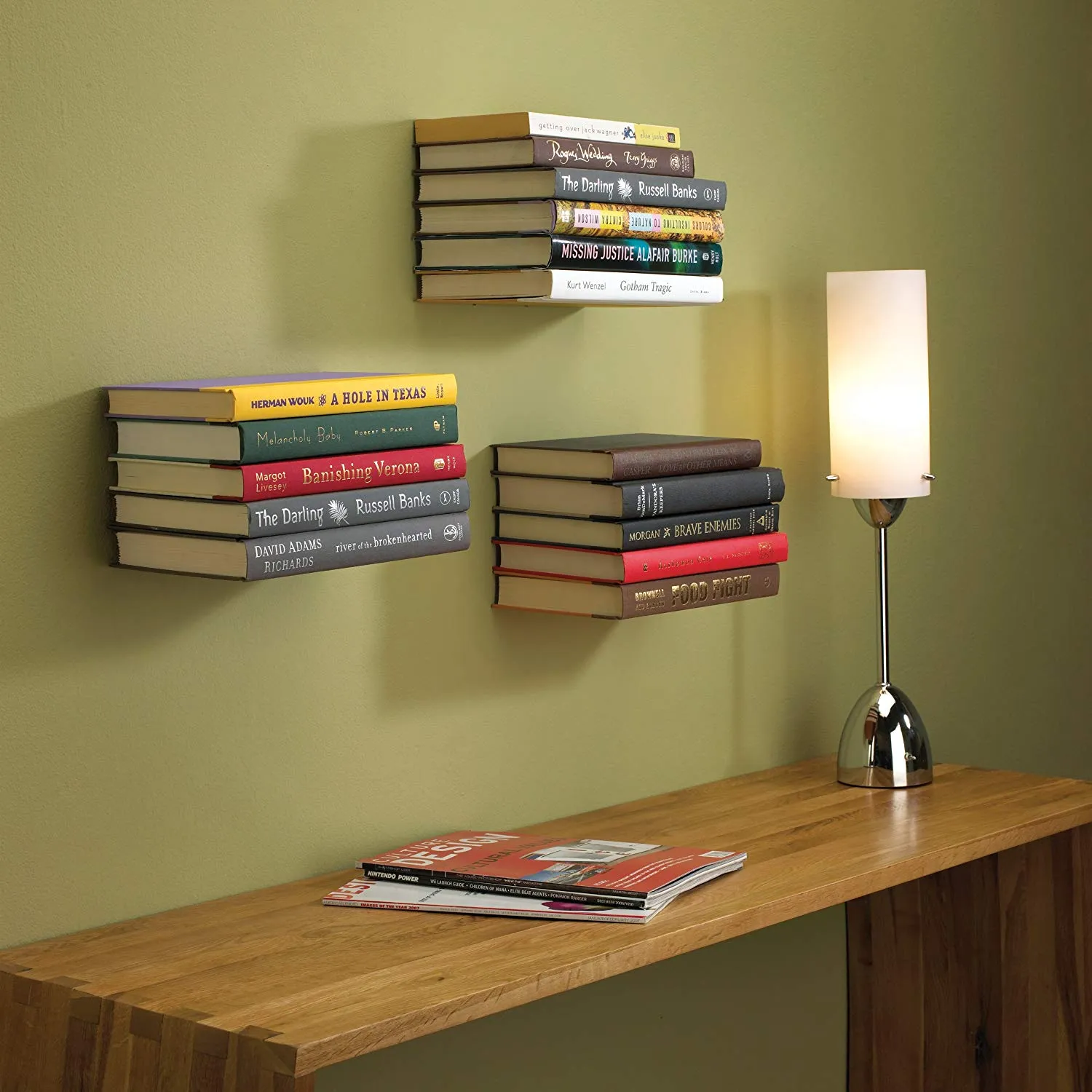 Conceal Invisible Floating Bookshelf