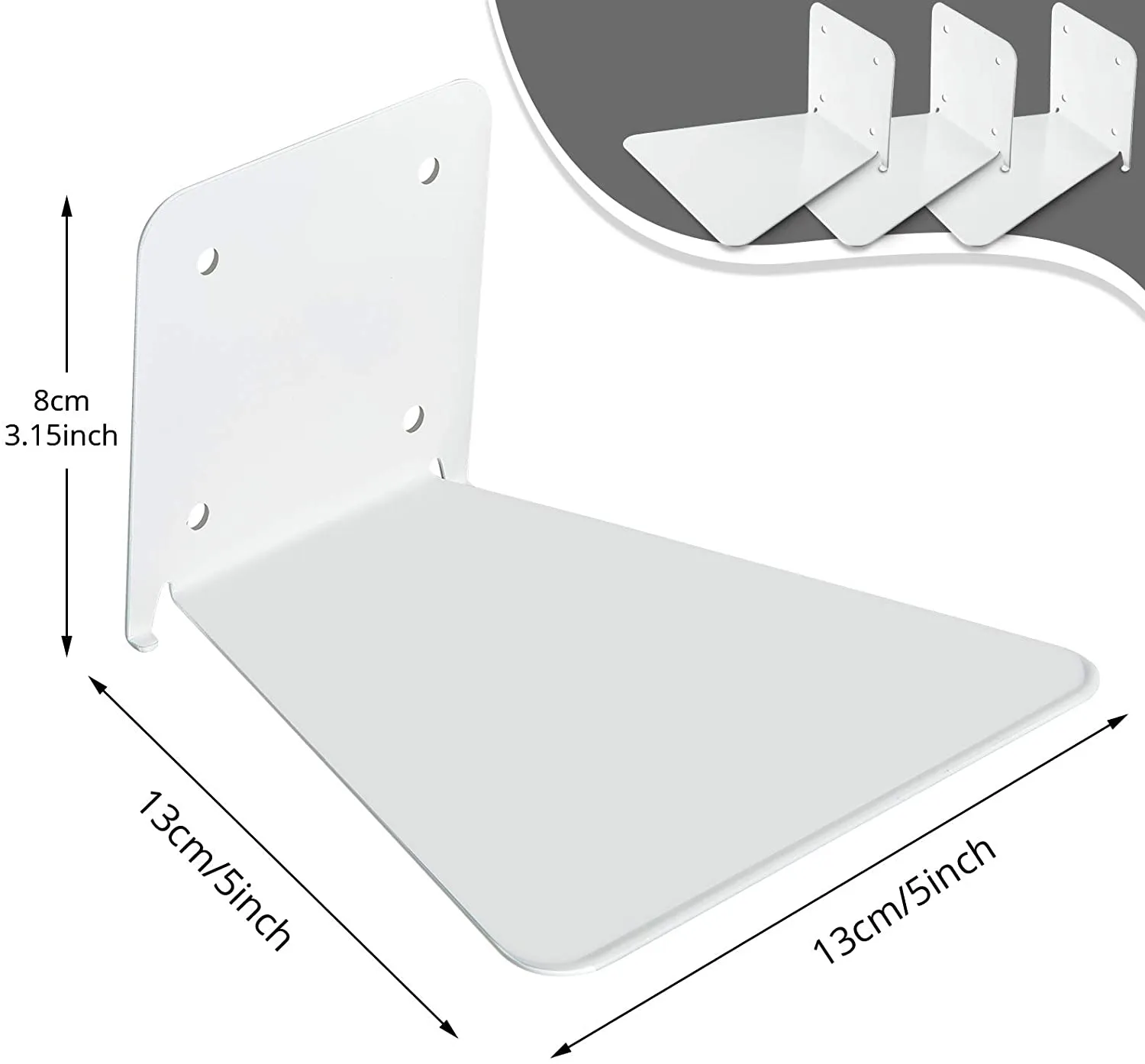 Conceal Invisible Floating Bookshelf