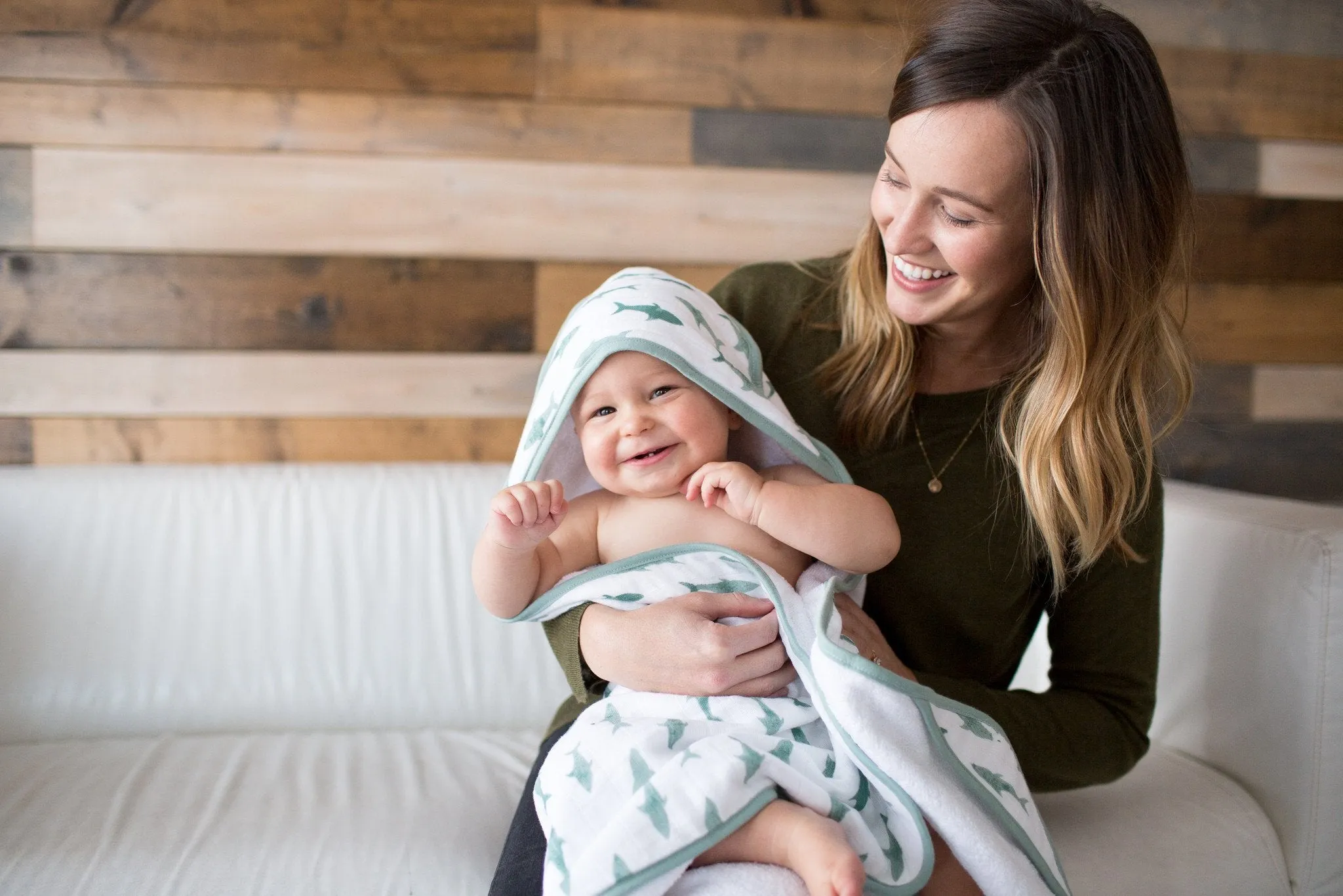 Copper Pearl Premium Knit Hooded Towel | Pacific