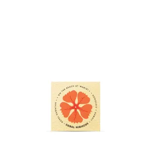 Coral Hibiscus Magnet