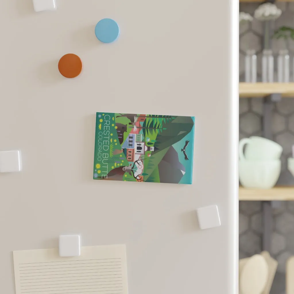 CRESTED BUTTE REFRIGERATOR MAGNET