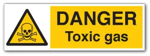 DANGER Toxic gas