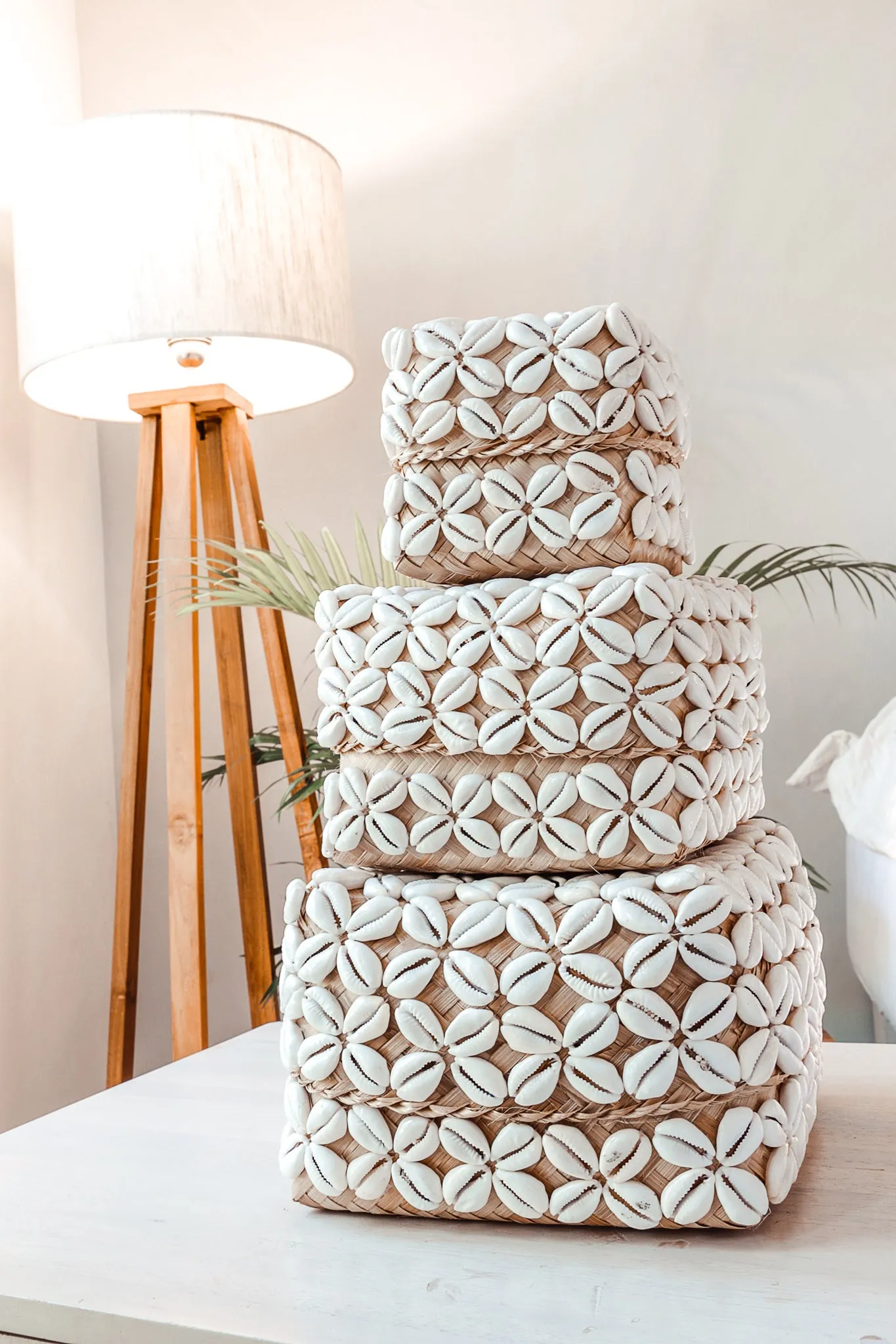 Decorative Beaded Storage Box-Made in Indonesia