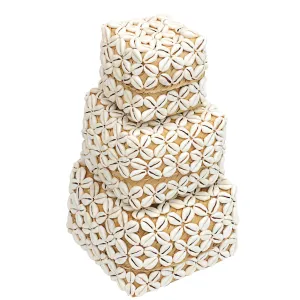 Decorative Beaded Storage Box-Made in Indonesia