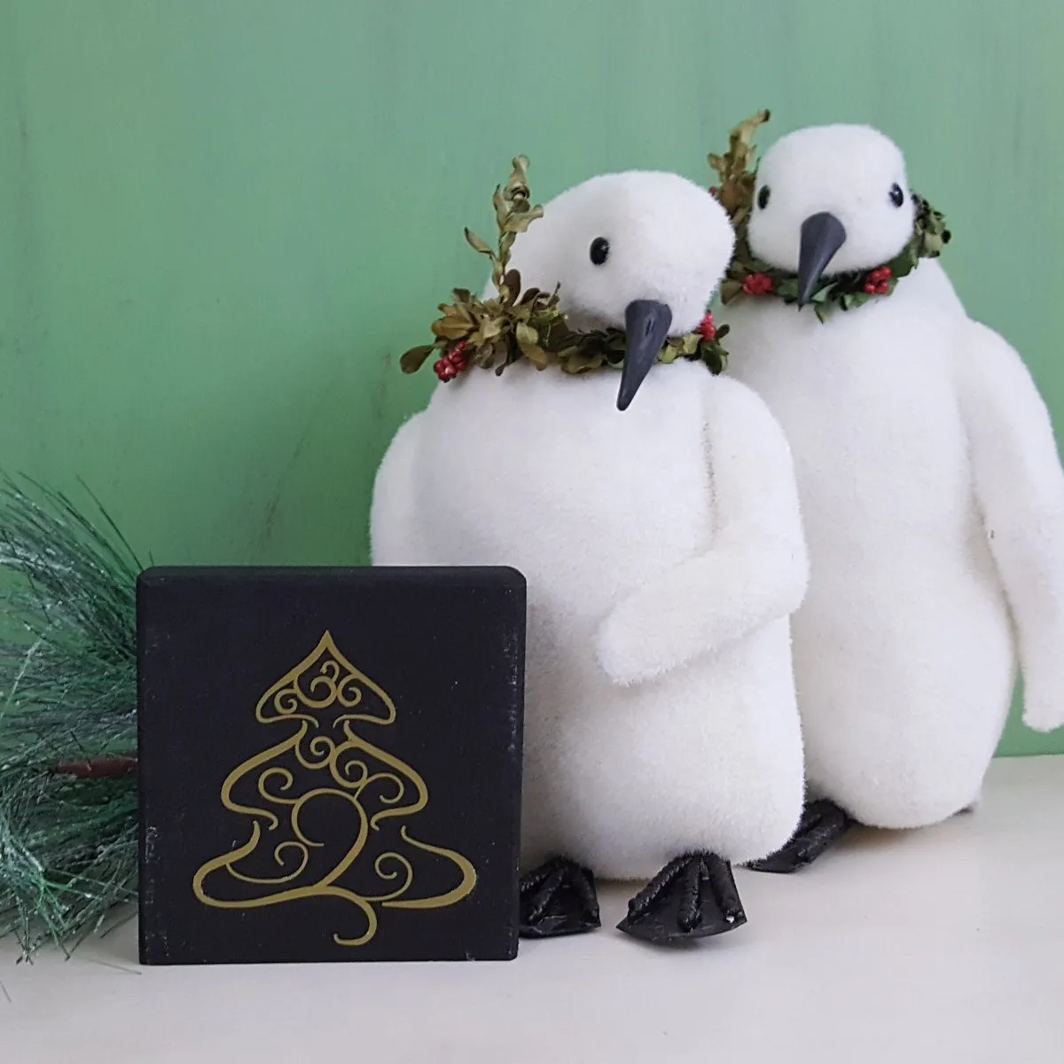 Decorative Wood Tile | Christmas Tree