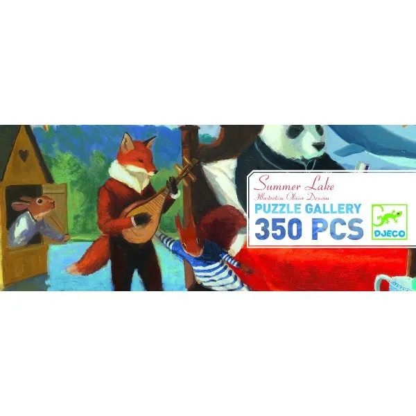 Djeco - Puzzle Gallery 350pcs -Summer Lake